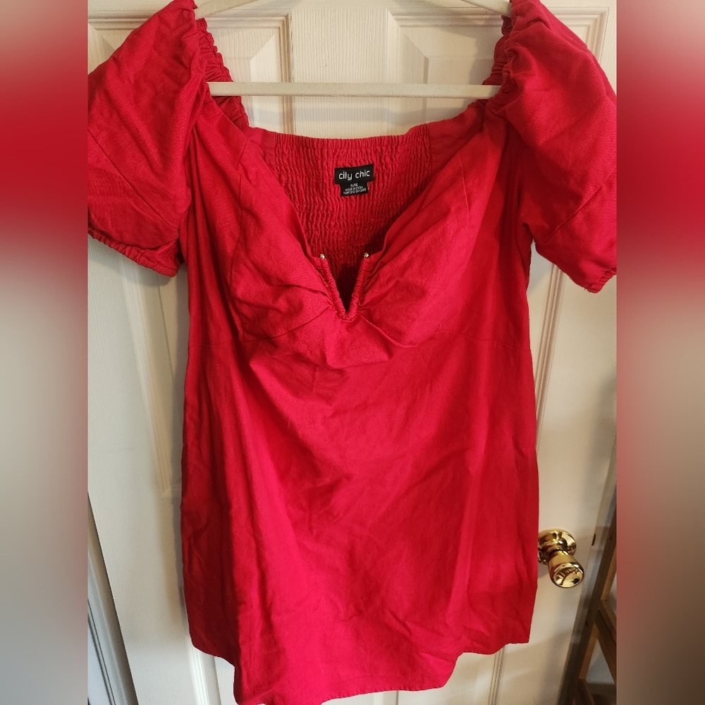 City Chic Pink Dress